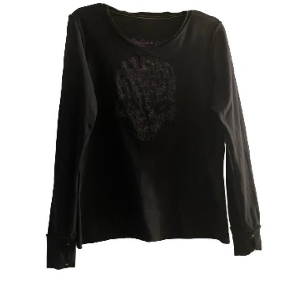 HARLEY DAVIDSON ORIGINAL REFLECTIVE  SKULL GRAPHICS  LONG SLEEVE T-SHIRT LARGE. - Picture 9 of 11